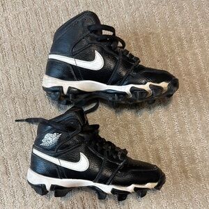 Nike Kids Black and White Cleats